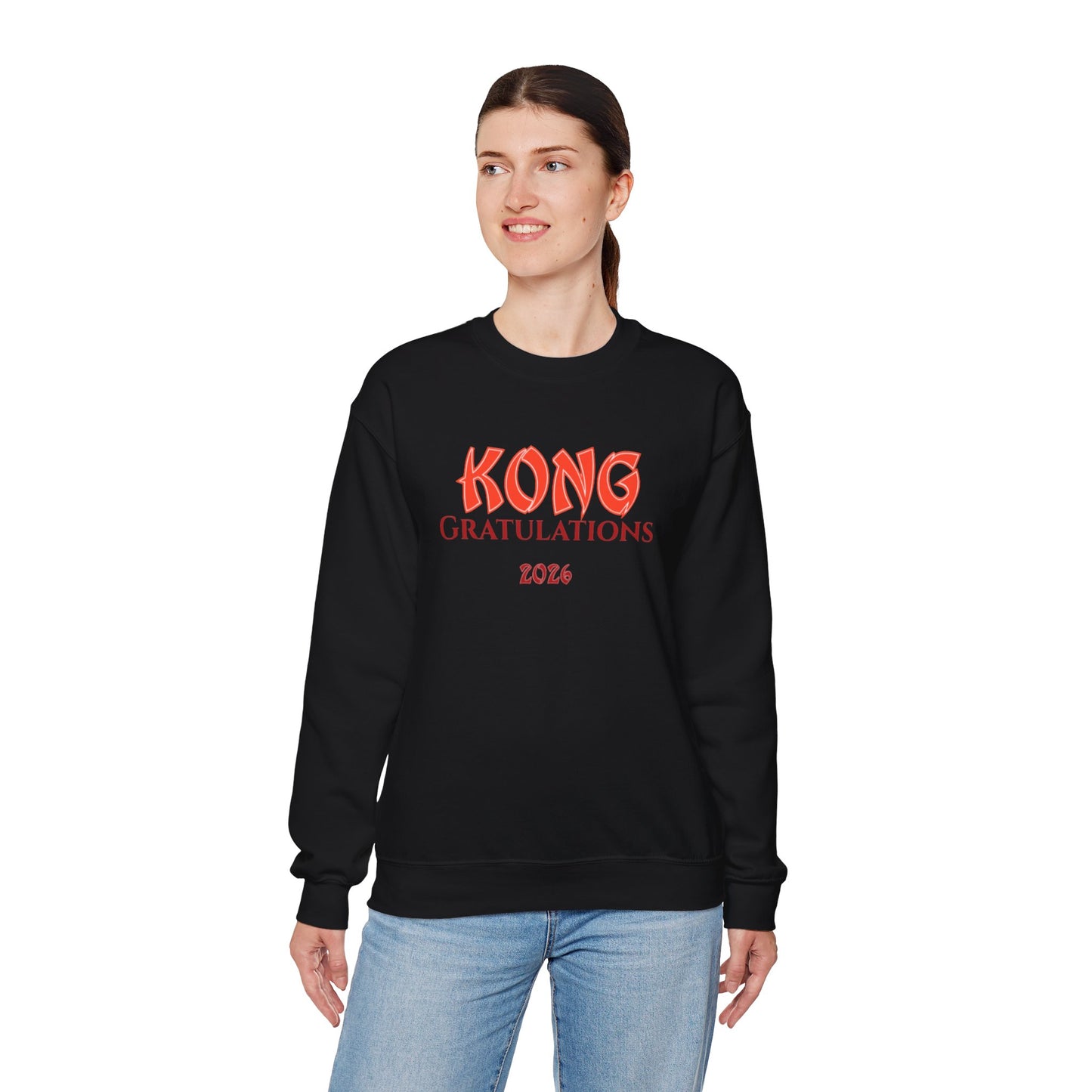 Congratulations 2026 Crewneck Sweatshirt - "KONG" Graduation Celebration