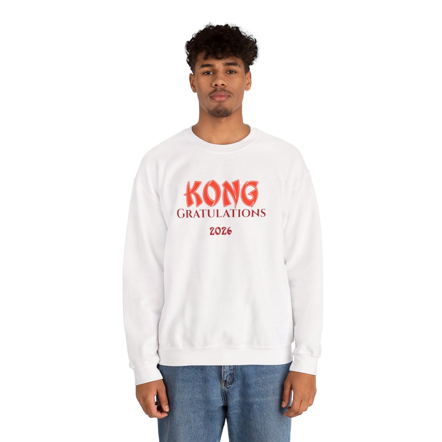 Congratulations 2026 Crewneck Sweatshirt - "KONG" Graduation Celebration