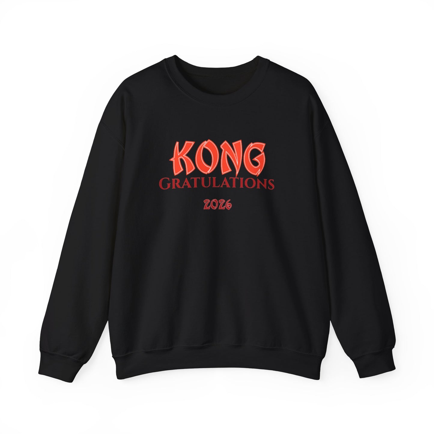 Congratulations 2026 Crewneck Sweatshirt - "KONG" Graduation Celebration