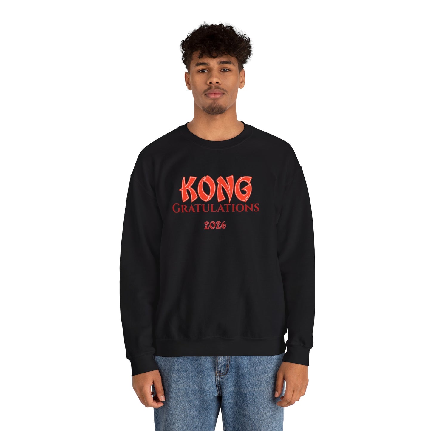 Congratulations 2026 Crewneck Sweatshirt - "KONG" Graduation Celebration