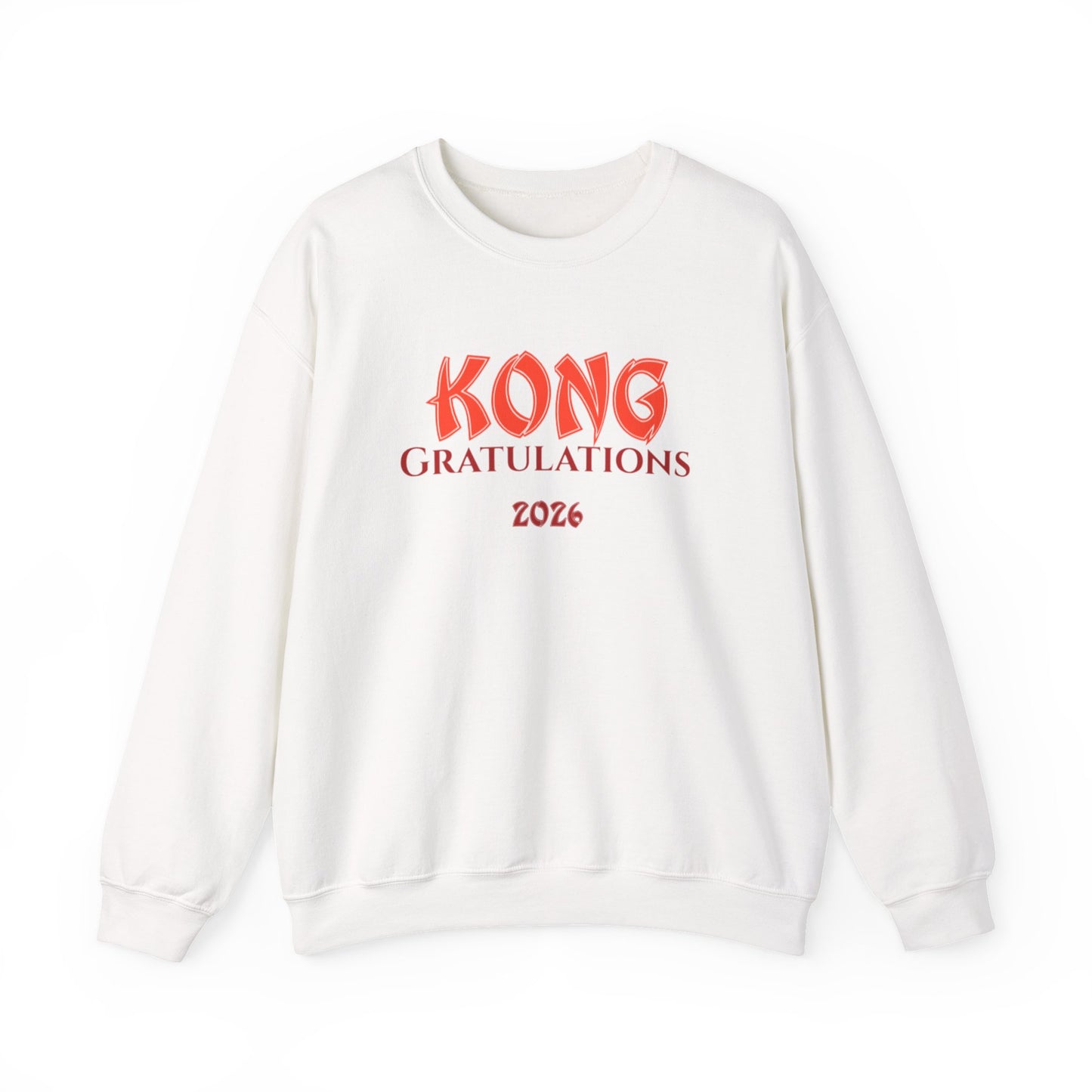 Congratulations 2026 Crewneck Sweatshirt - "KONG" Graduation Celebration