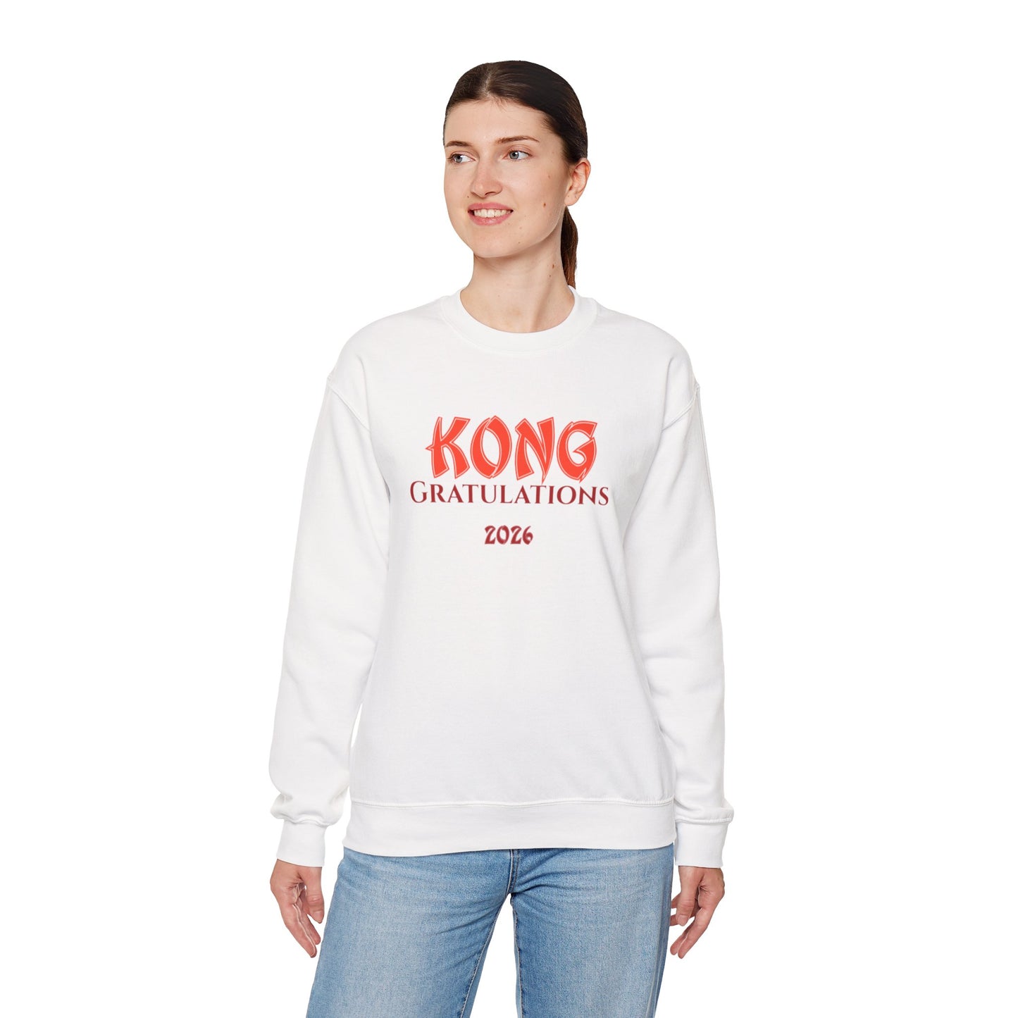 Congratulations 2026 Crewneck Sweatshirt - "KONG" Graduation Celebration